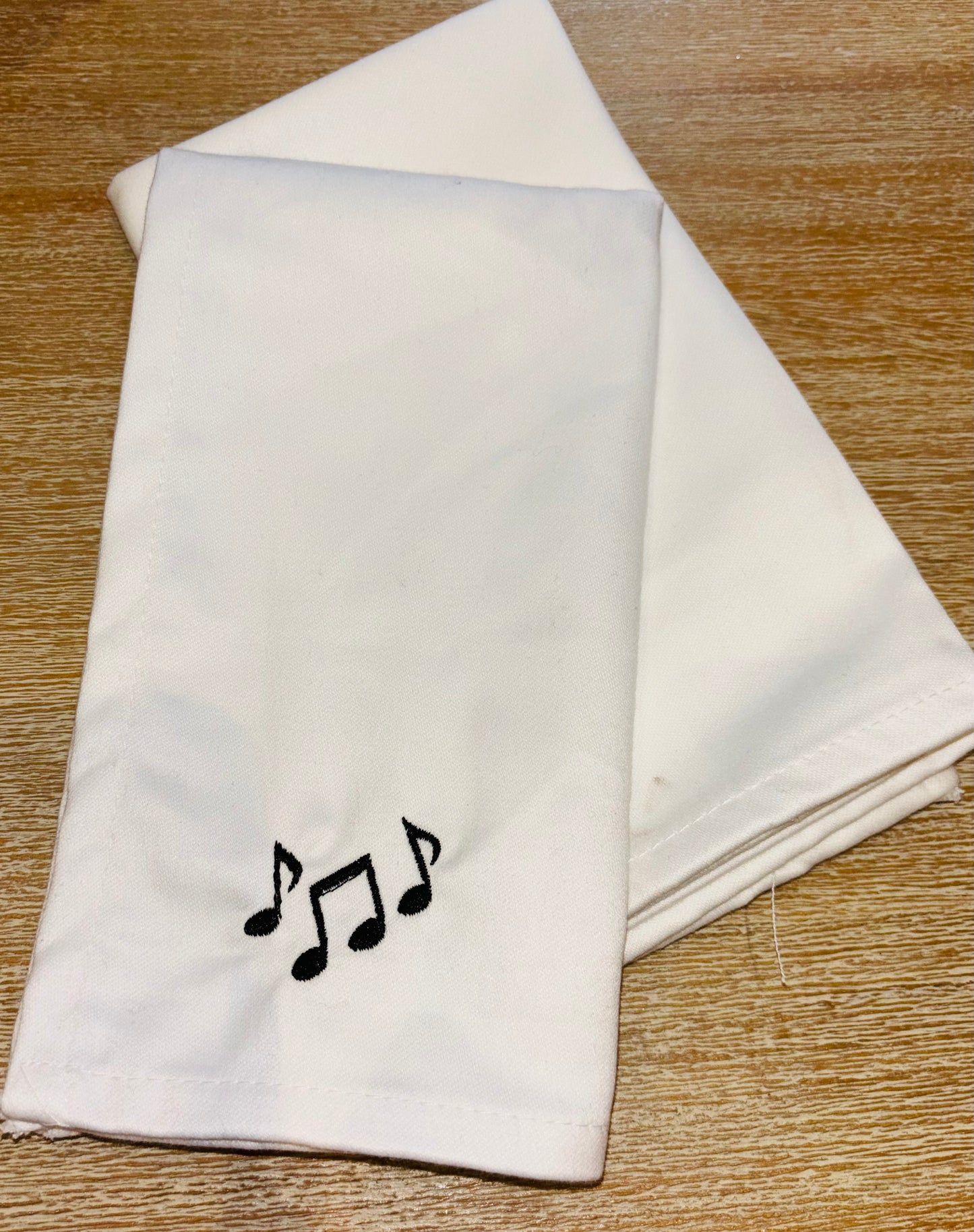 Wedding favour napkins